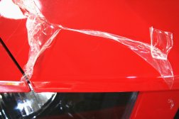 Paint Protection Film Clear Bra protection Vancouver ClearBra rock hit no damage protected